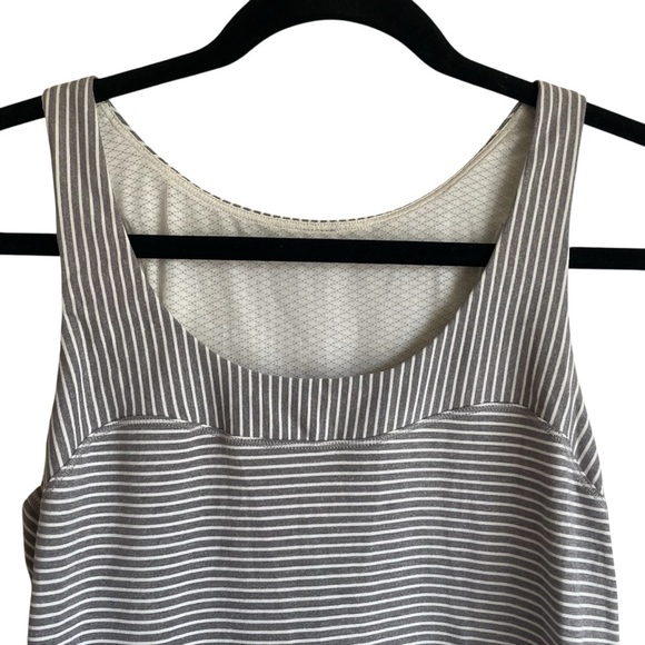 Lululemon First Base Racerback Striped Tank Top Estimated Size Medium - Picture 3 of 6